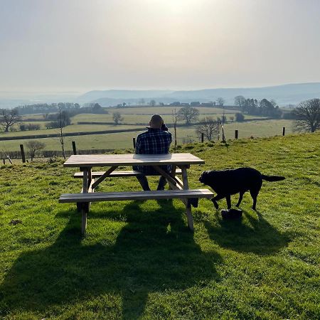 Pen Bryn Shepherd Hut Hay-On-Wye Bagian luar foto